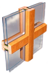 Kamphoog Holzfenster-Sprossen